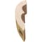 Ekena Millwork 3-inch W x 6-inch D x 10-inch H Ozark Rough Cedar Woodgrain TimberThane Knee Brace, Primed BRCUR03X06X10OZKRCPR - alternate 4